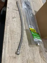 Faucet supply lines — Photo 3