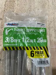 Faucet supply lines — Photo 2