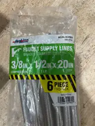 Faucet supply lines — Photo 2