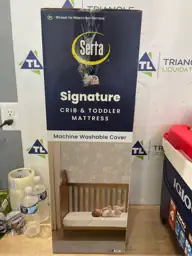 Serta Signature Dual-Sided 5" Crib/Toddler… — Photo 3