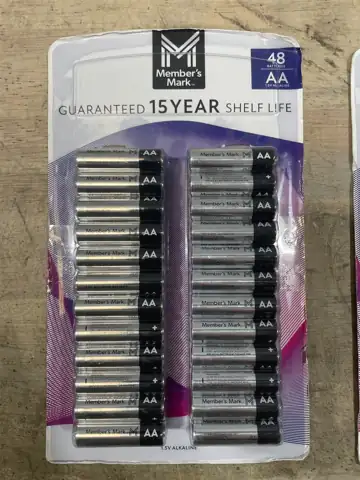 Member's Mark AA Alkaline Batteries… — Photo 1