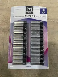 Member's Mark AA Alkaline Batteries… — Photo 1