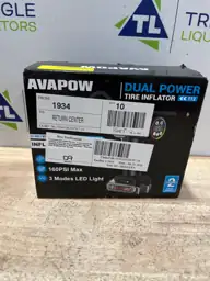 AVAPOW T12 Portable Tire Inflator,… — Photo 3
