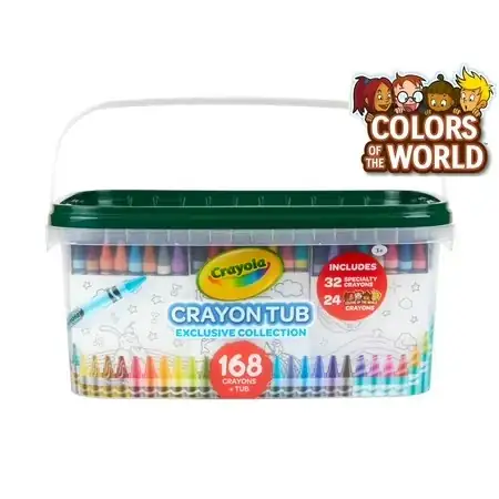 Crayola Crayon & Storage Tub,… — Photo 1