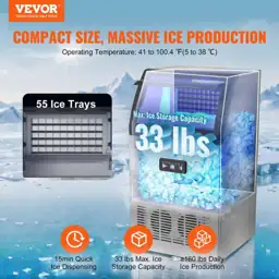 160 lb/24 H Commercial Ice… — Photo 2