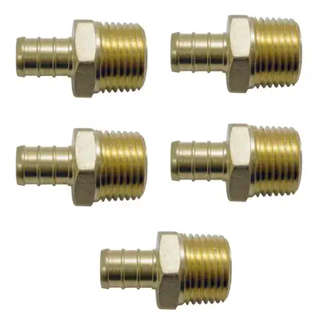 1/2 in. Brass PEX-B Barb… — Photo 1