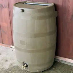 50 Gal. Rain Barrel Oak… — Photo 2