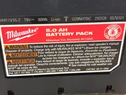 M18 18-Volt 5.0 Ah Lithium-Ion… — Photo 4