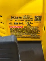 DeWalt 60V MAX 7-1/4 in.… — Photo 5