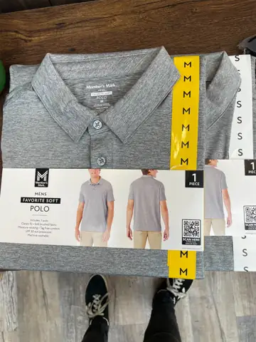 Men's Members Mark Soft Polo — Photo 1