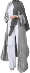 Front Open Abayas for Women… — Photo 1
