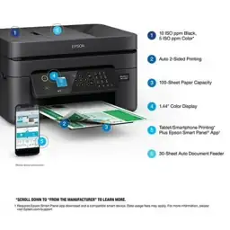 Epson WorkForce WF-2930 Printer with… — Photo 2