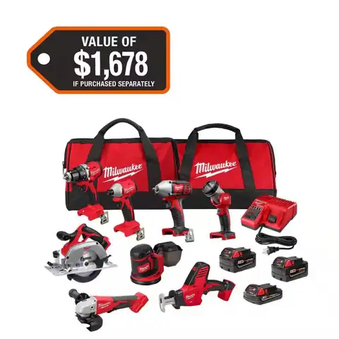 Milwaukee M18 18V Cordless Combo… — Photo 1
