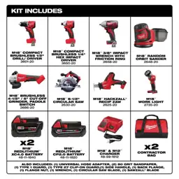 Milwaukee M18 18V Cordless Combo… — Photo 2