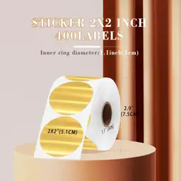 2 Inch Brushed Gold Circle… — Photo 2