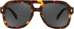 FEISEDY Retro Thick Aviator Sunglasses… — Photo 1