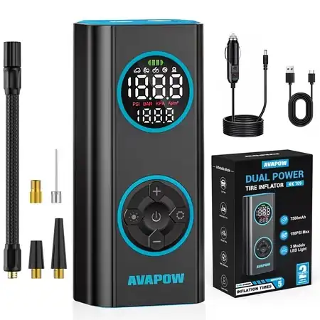 AVAPOW T09 Dual Power Portable… — Photo 1