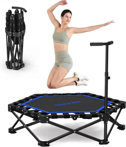 Rebounder Trampoline for Adults with… — Photo 1