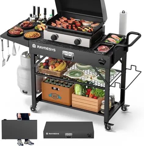 Raynesys 440lbs Outdoor Folding Grill… — Photo 1