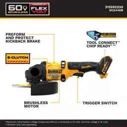FLEXVOLT 60V Cordless 7 in.… — Photo 2