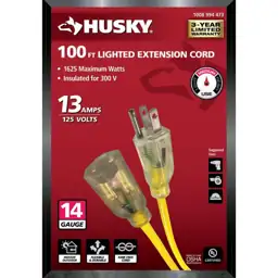 Husky 100 ft. 14/3 Medium… — Photo 2
