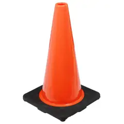 18 in. Orange PVC Injection… — Photo 1