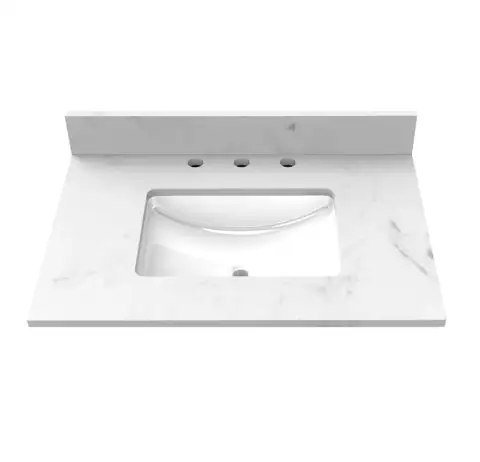 Winette 31-in x 22-in Carrara… — Photo 1