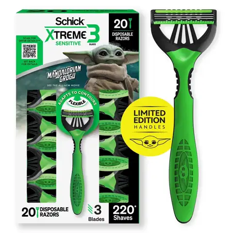 Schick Xtreme3 Mandalorian Disposable Razors… — Photo 1