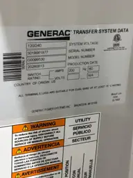 Generac 200 -Amp Service-Rated Automatic… — Photo 4